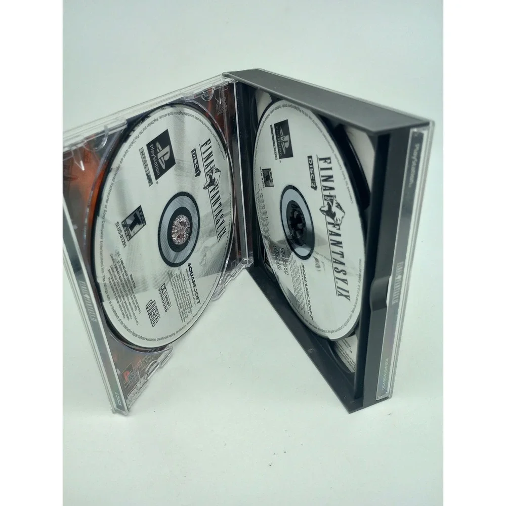 Final Fantasy 7, 8, 9, 10 & 11 Online PS1 PS2 All Black Label Great Condition